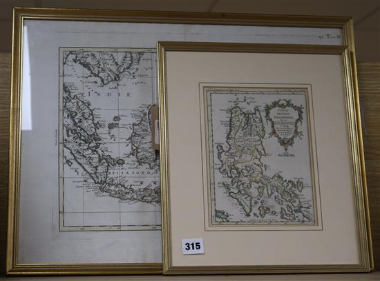 Bellin, map of the Philippines and Zatta, map of South East Asia, Indie IV Foglio (2)